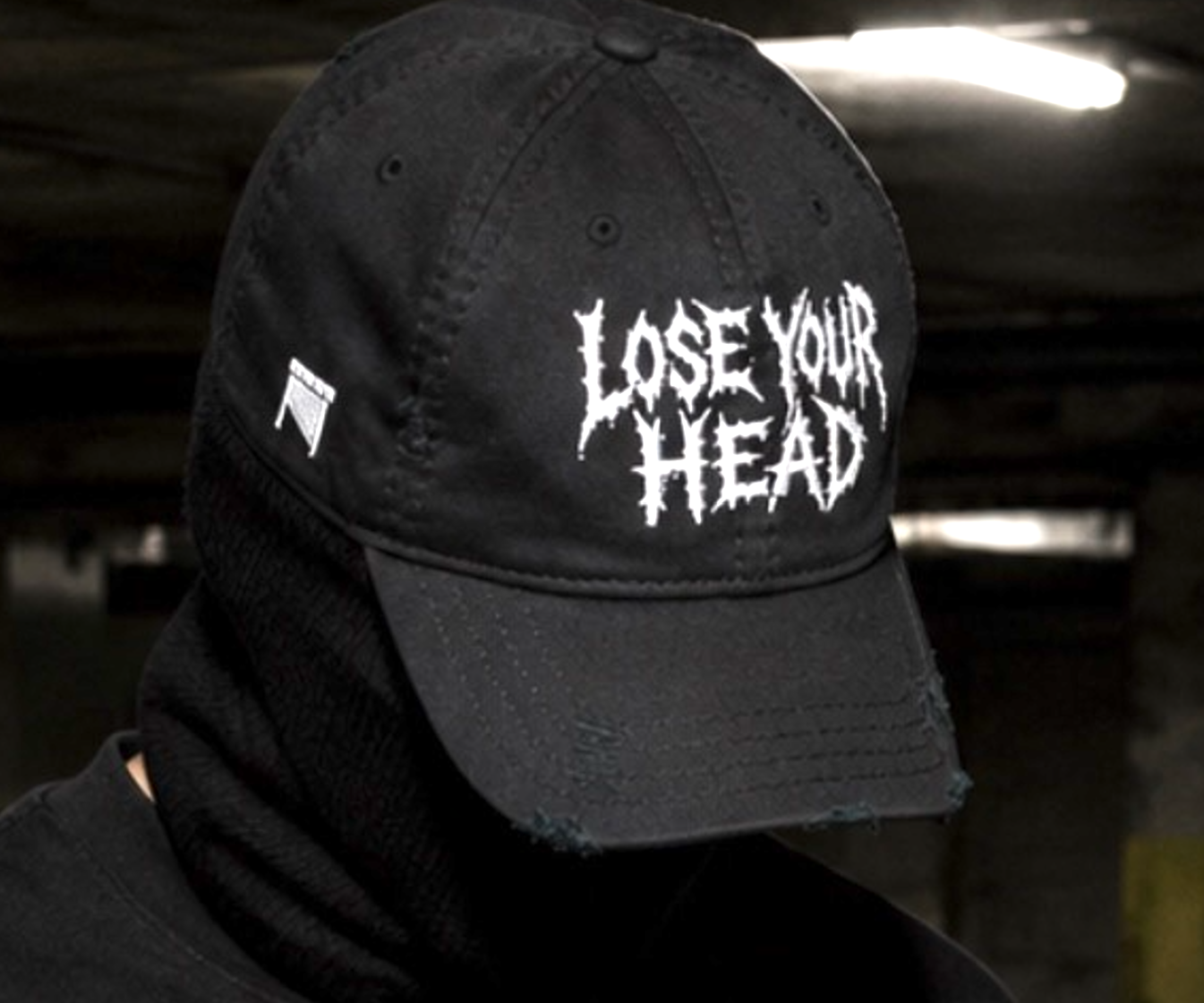Lose Your Head Cap — Editorial detail view